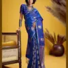 Rajtex Kanthkala Vama Satin Silk Handloom Weaving Traditional Saree Collection