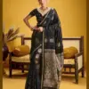 Rajtex Kanthkala Vama Satin Silk Handloom Weaving Traditional Saree Collection