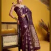 Rajtex Kanthkala Vama Satin Silk Handloom Weaving Traditional Saree Collection