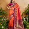 Rajtex Karnation Handloom Weaving Silk Saree Collection