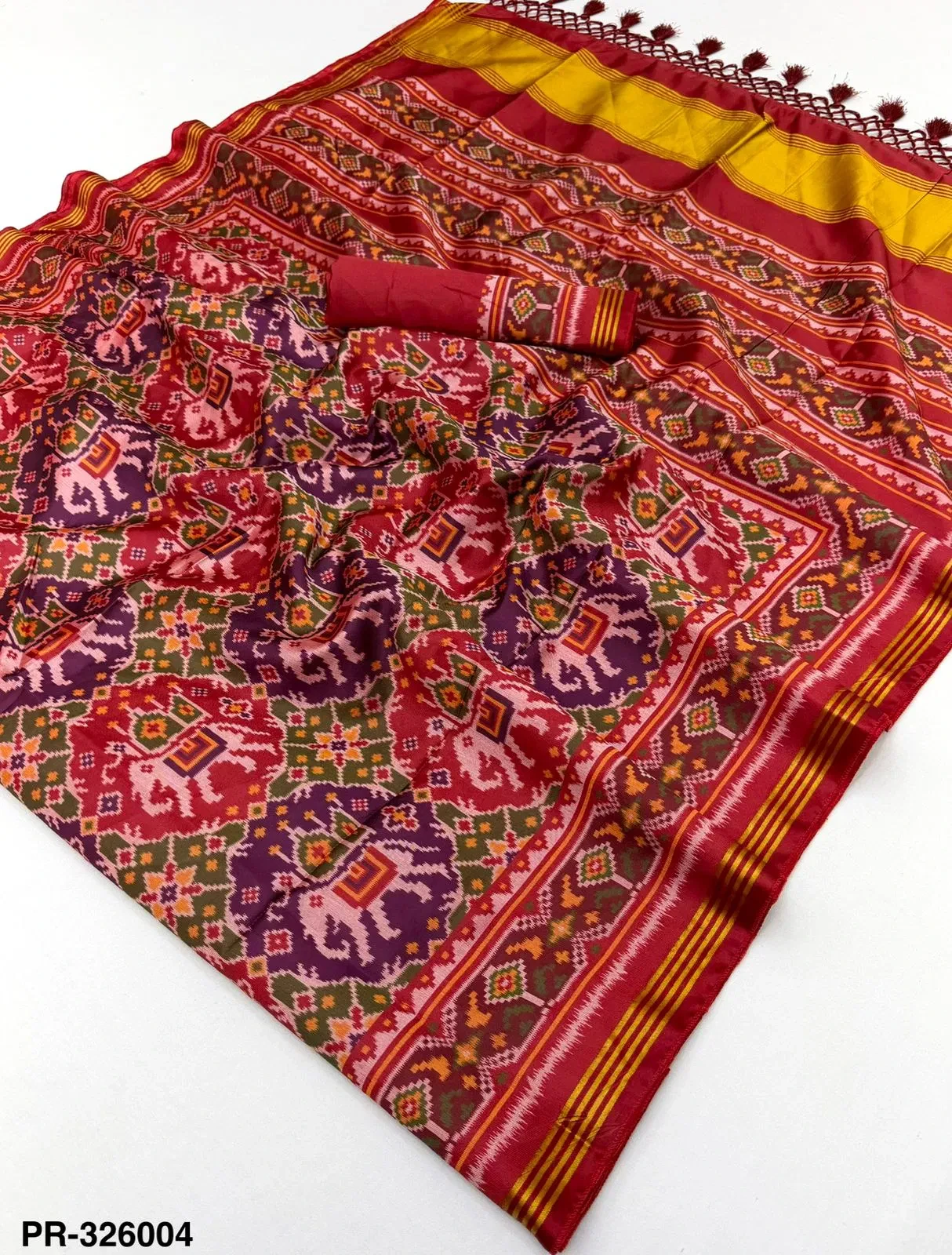 Rajyog Pavitra Patola Vol 2 Silk Patola Saree Collection