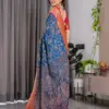 Shc 01 to 07 Pure Handloom Linen Floral Printed Saree Collection