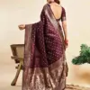 Sm Pari 159 Silk Woven Work Traditional Saree Collection