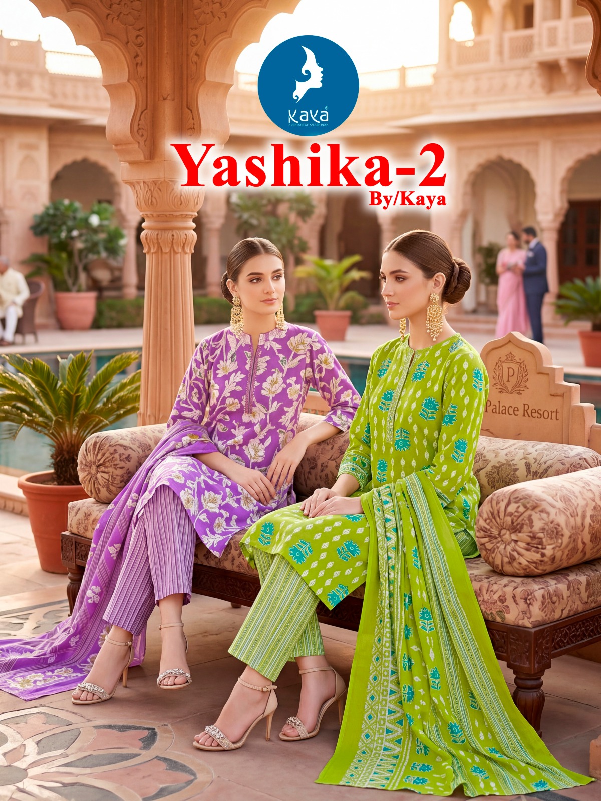 Kaya Kurti Yashika - 2 Cotton Print Wholesale Readymade Suit Collection