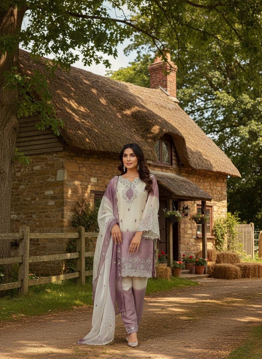 Rama Export Code 1387 Pure Gmy Silk Wholesale Pakistani Readymade Suit Collection - Image 4