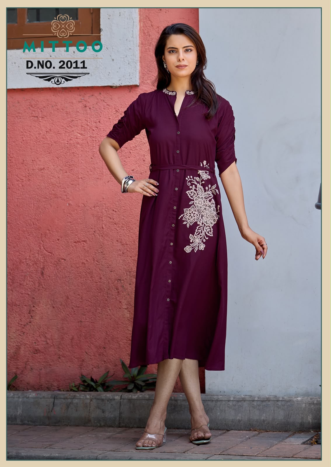 Mittoo Arica Vol 2 Heavy Rayon Wholesale Designer Kurti Collection - Image 2