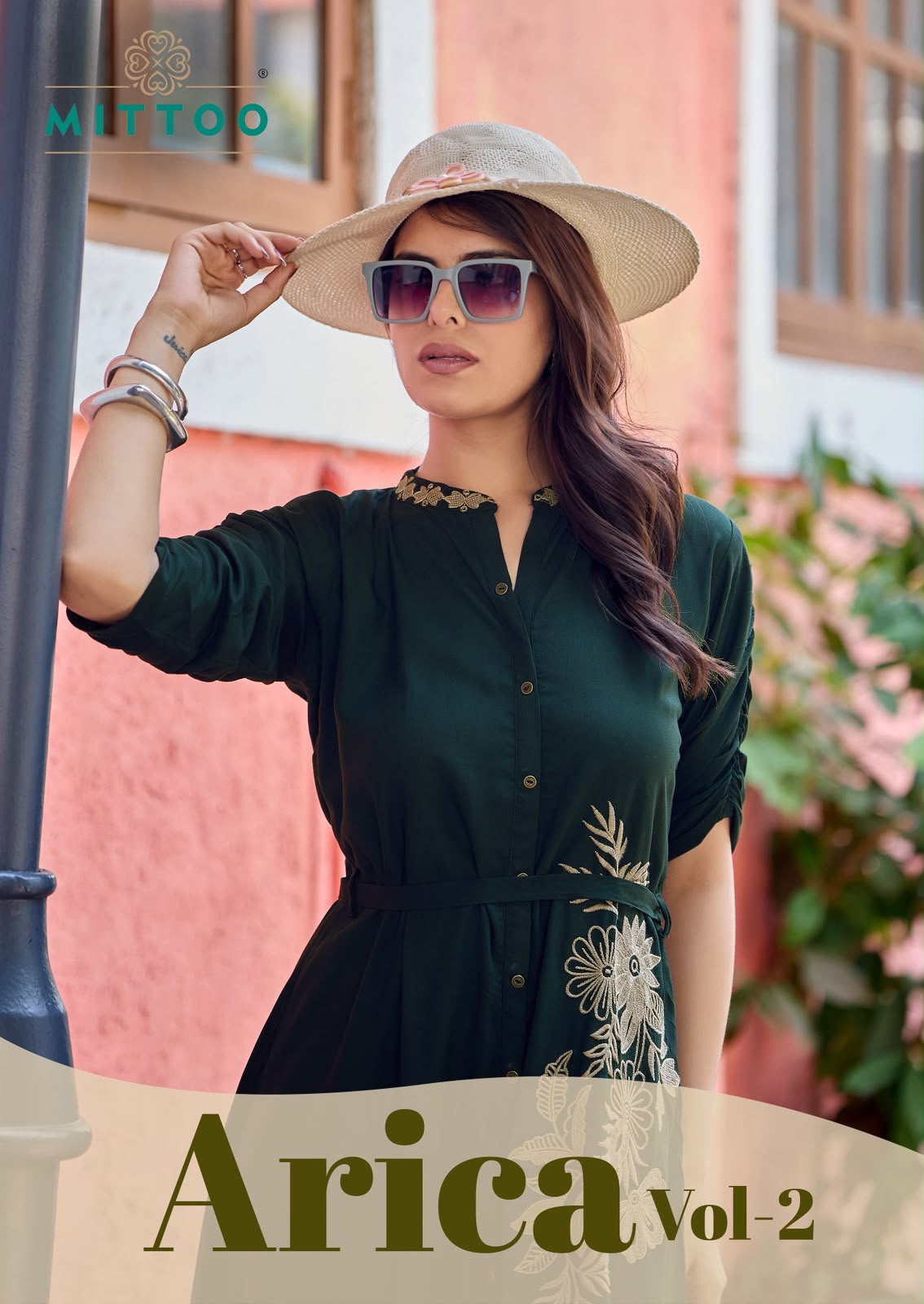Mittoo Arica Vol 2 Heavy Rayon Wholesale Designer Kurti Collection