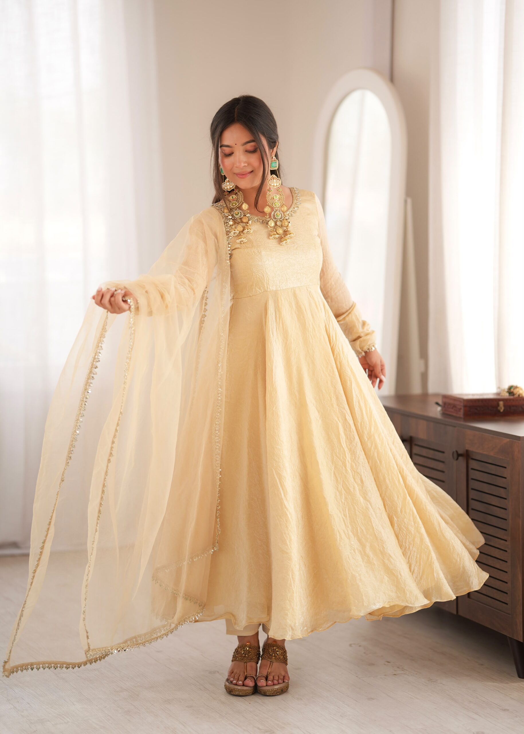 Rama Export Code-5355 Doremon Crush Wholesale Readymade Gown Collection