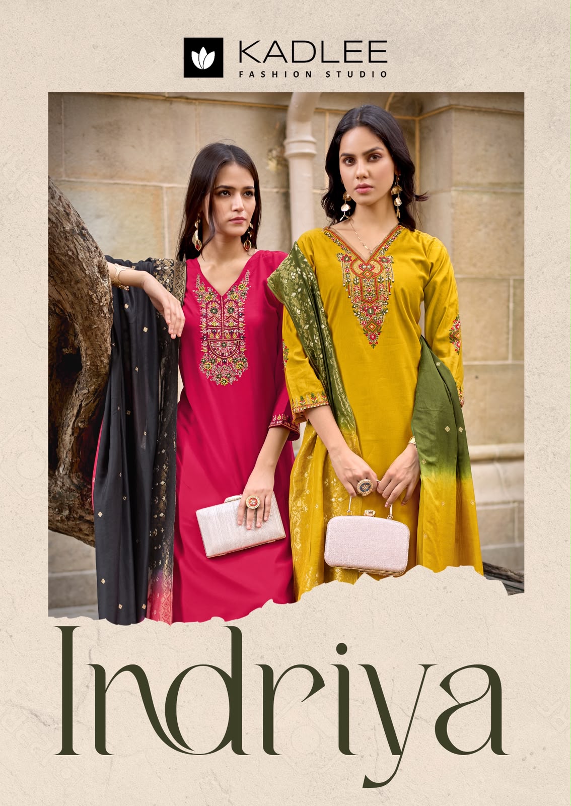 Kadlee Indriya Heavy Rayon Wholesale Readymade Suit Collection