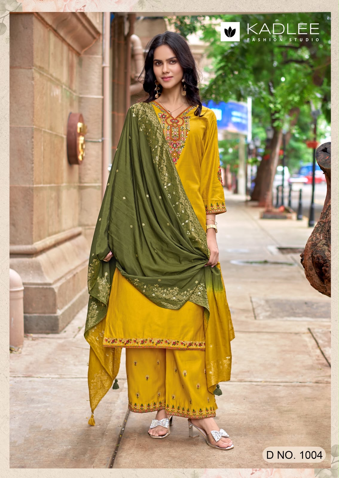 Kadlee Indriya Heavy Rayon Wholesale Readymade Suit Collection - View 5
