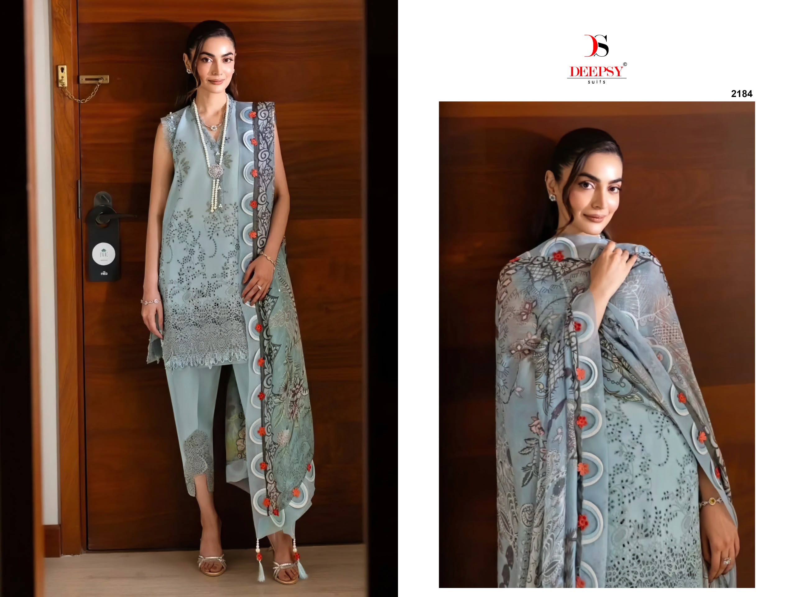 Deespy Suit Jade Couture Pure Pakistani lawn Wholesale Pakistani Suit Collection - View 6