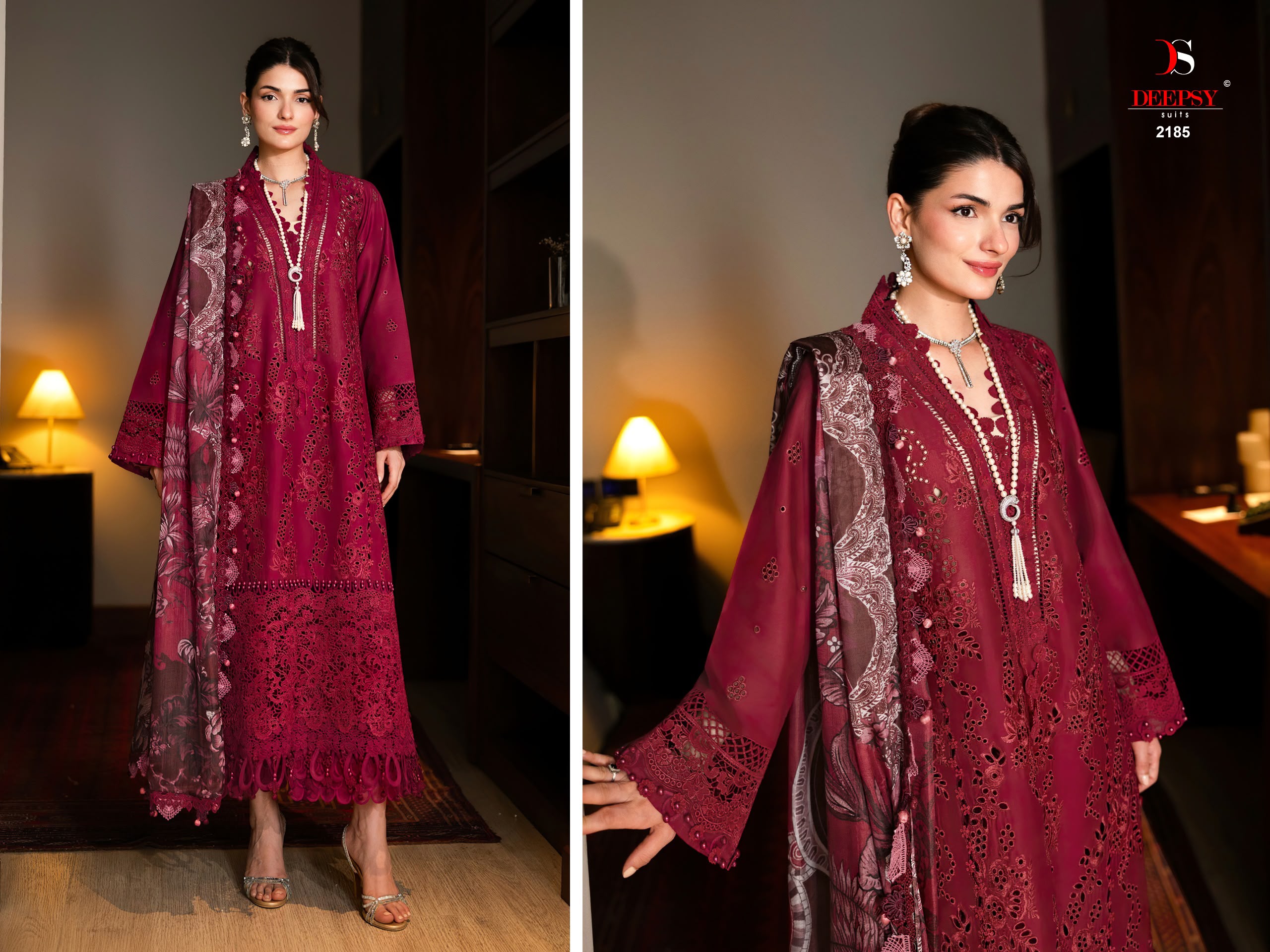Deespy Suit Jade Couture Pure Pakistani lawn Wholesale Pakistani Suit Collection - View 7