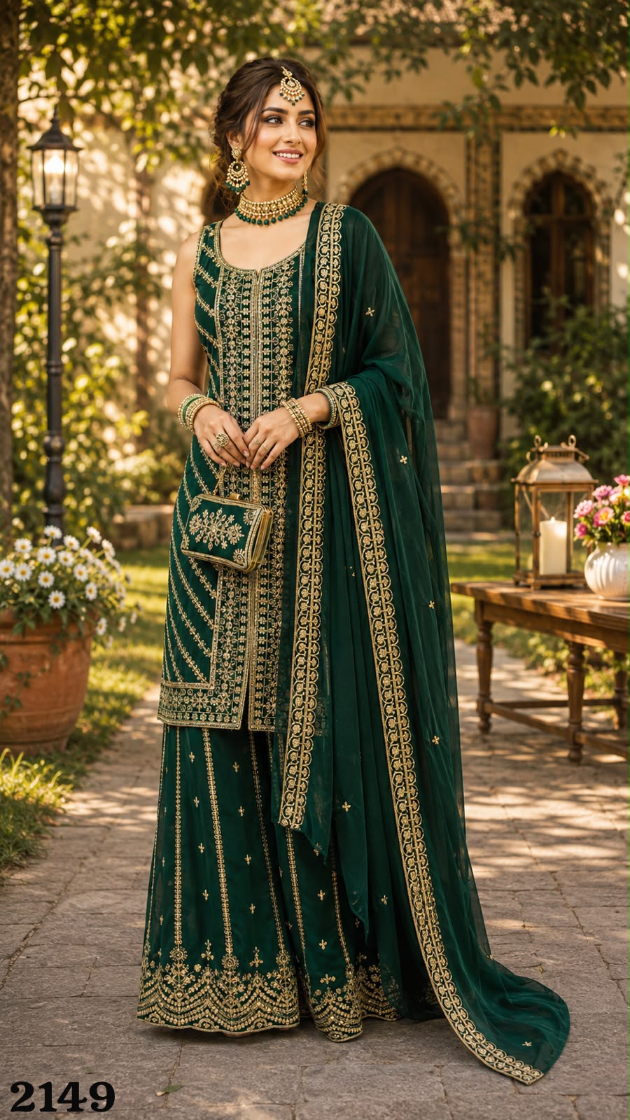 Mrudangi Jannat Real Premium Georgette Wholesale Designer Suit Collection - Thumbnail 2