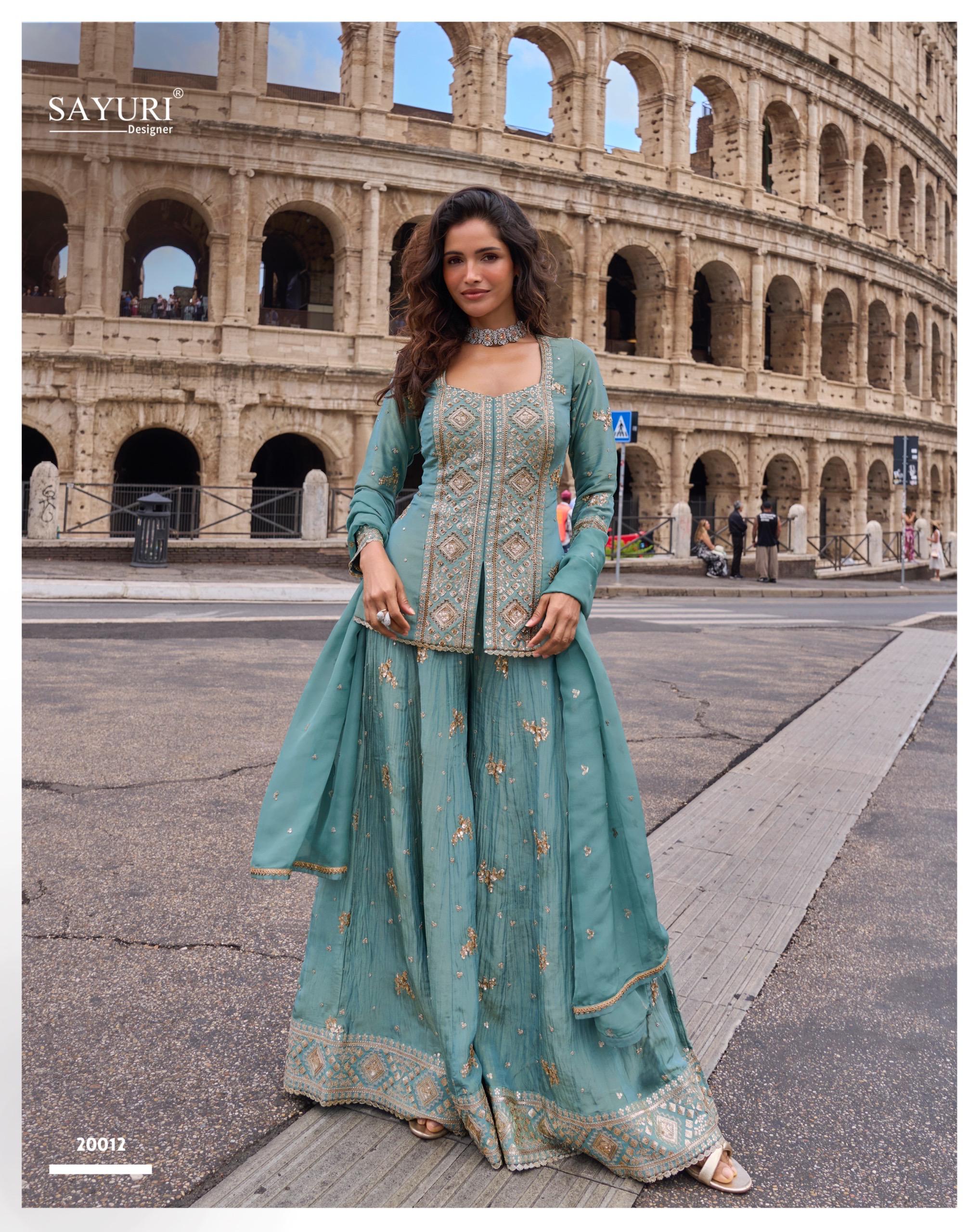 Sayuri Designer Mehar Premium Real Simar Silk Wholesale Designer Suit Collection - Image 5