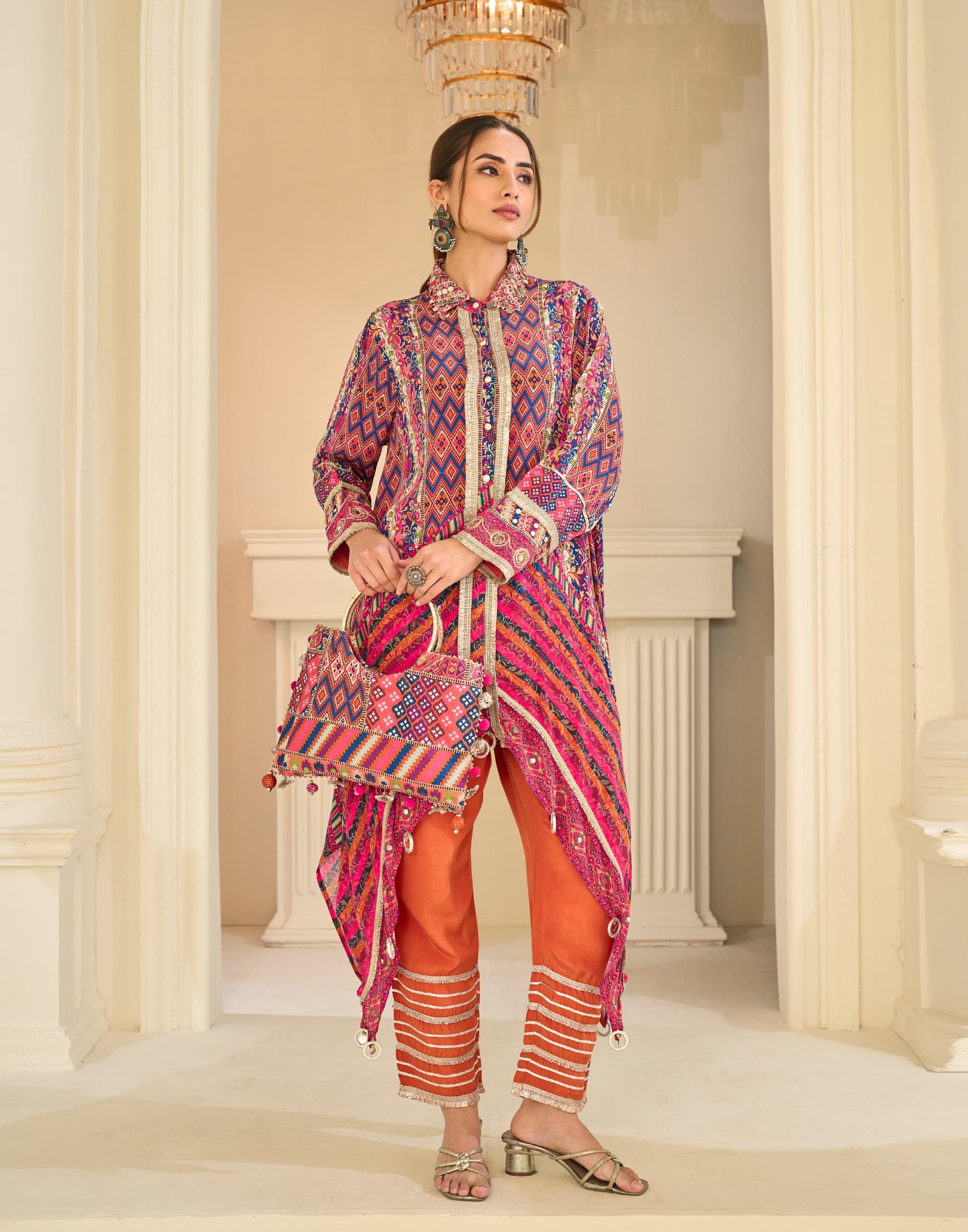Sayuri Designer Savan Premium Natural Crape Silk Wholesale Designer Readymade Suit Collection - Image 4