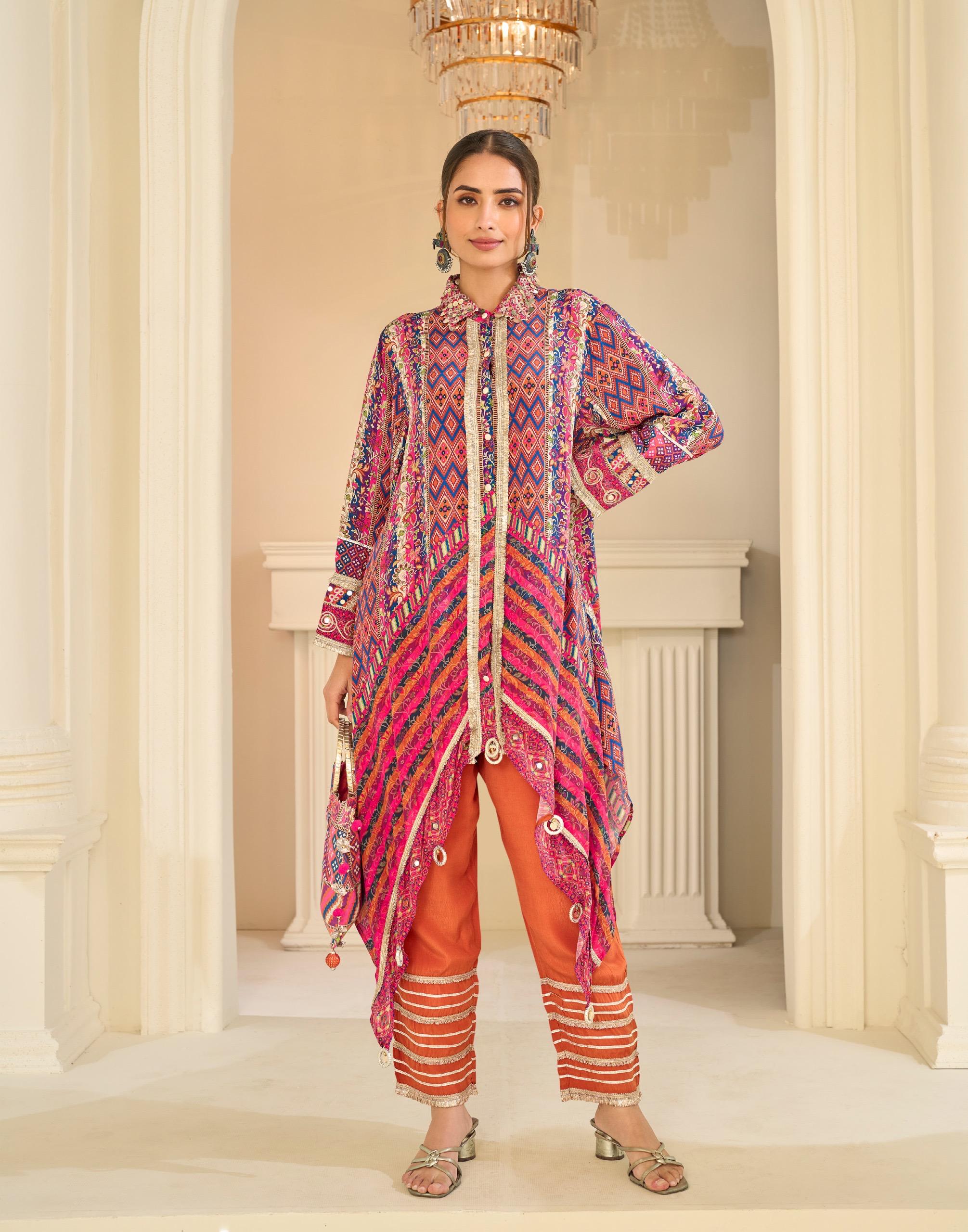 Sayuri Designer Savan Premium Natural Crape Silk Wholesale Designer Readymade Suit Collection - Image 3
