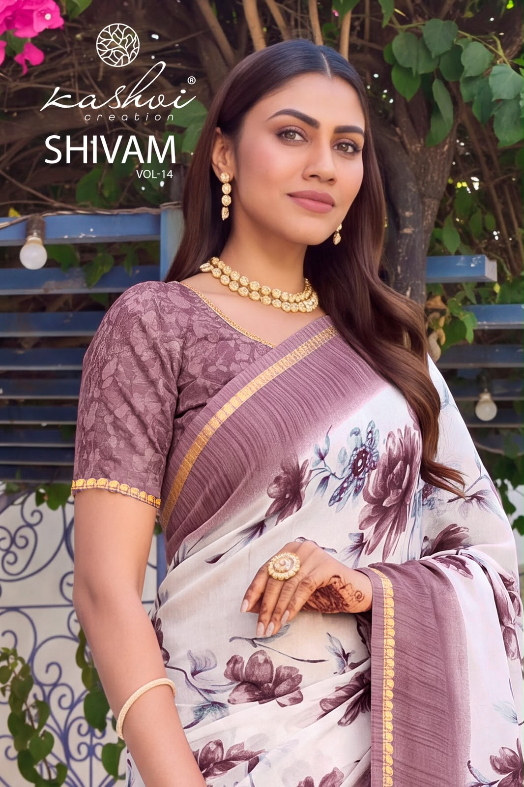 Kashvi Creation Shivam Vol 14 Dull Moss Wholesale Saree Collection