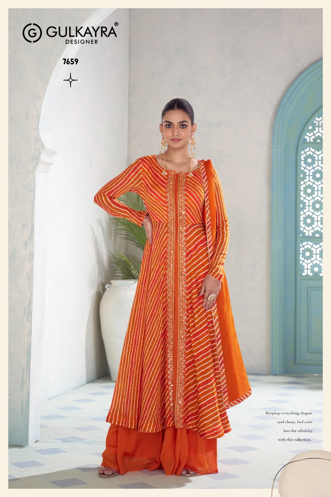 Gulkayra Designer Vanilla Real Chinon Wholesale Designer Suit Collection - Image 6