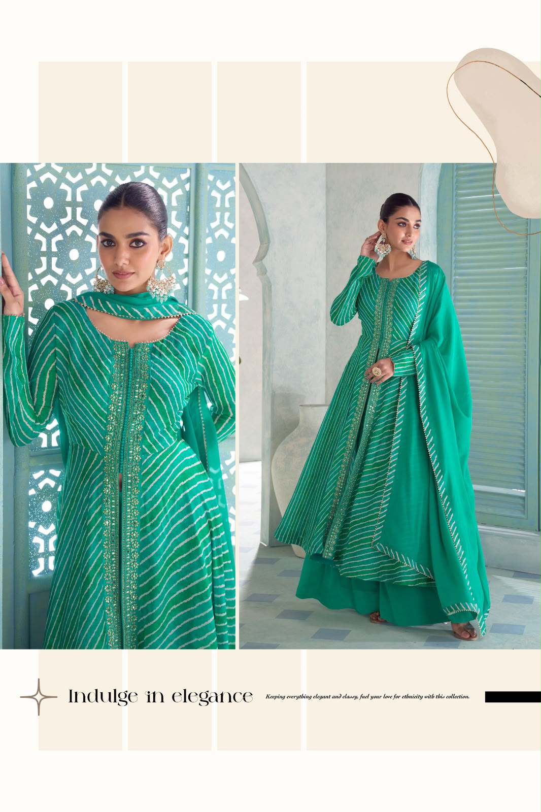 Gulkayra Designer Vanilla Real Chinon Wholesale Designer Suit Collection - Image 7