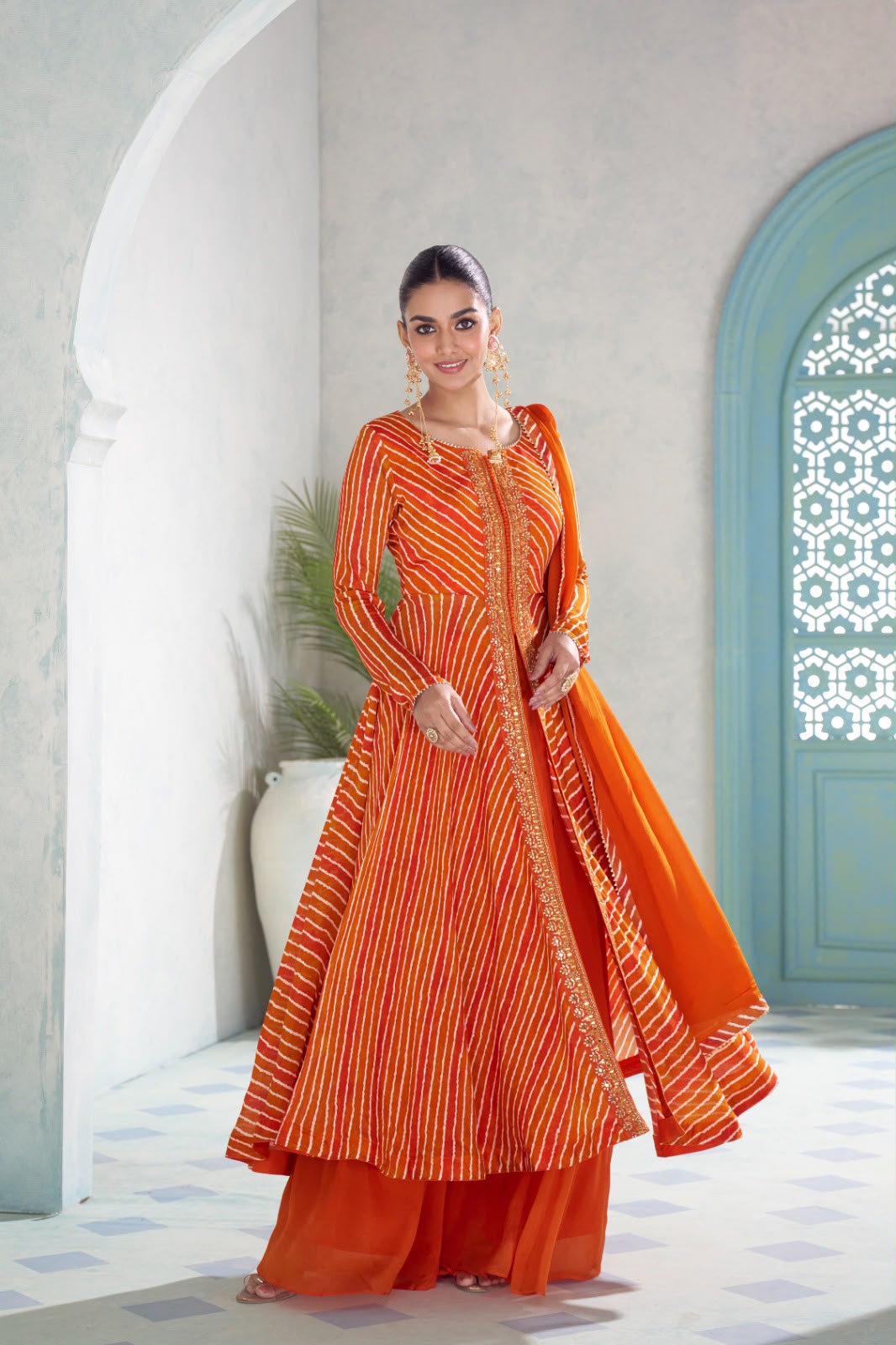Gulkayra Designer Vanilla Real Chinon Wholesale Designer Suit Collection - Image 2