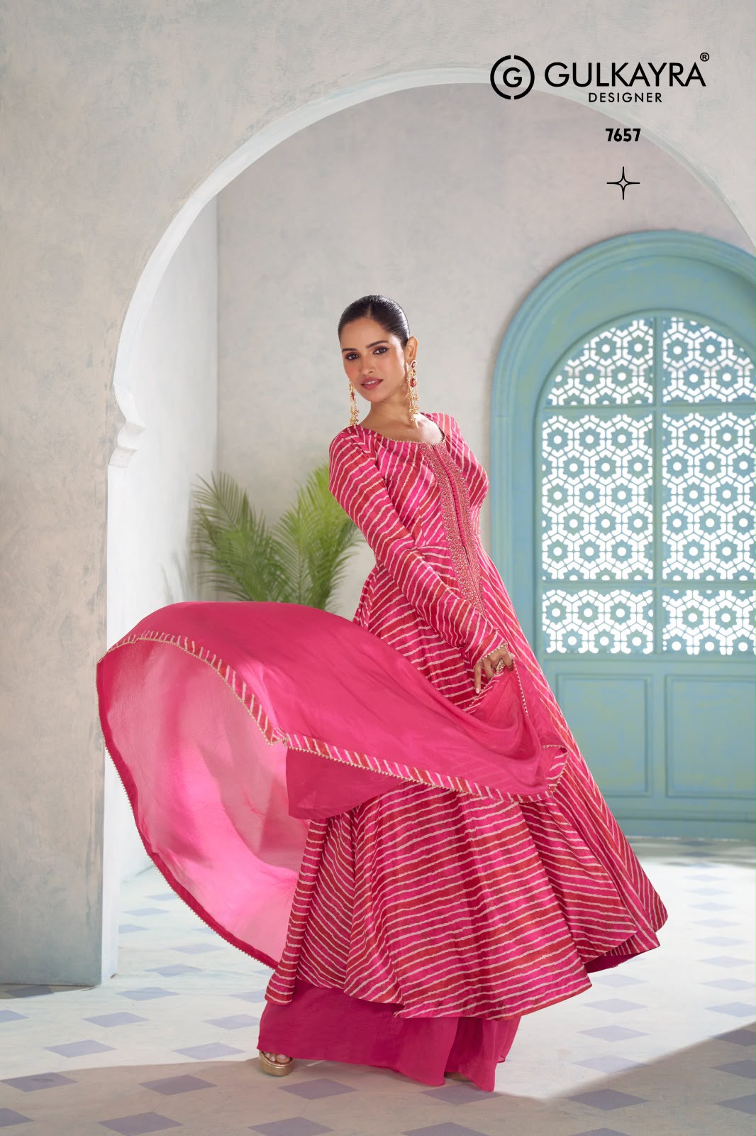 Gulkayra Designer Vanilla Real Chinon Wholesale Designer Suit Collection - Image 5