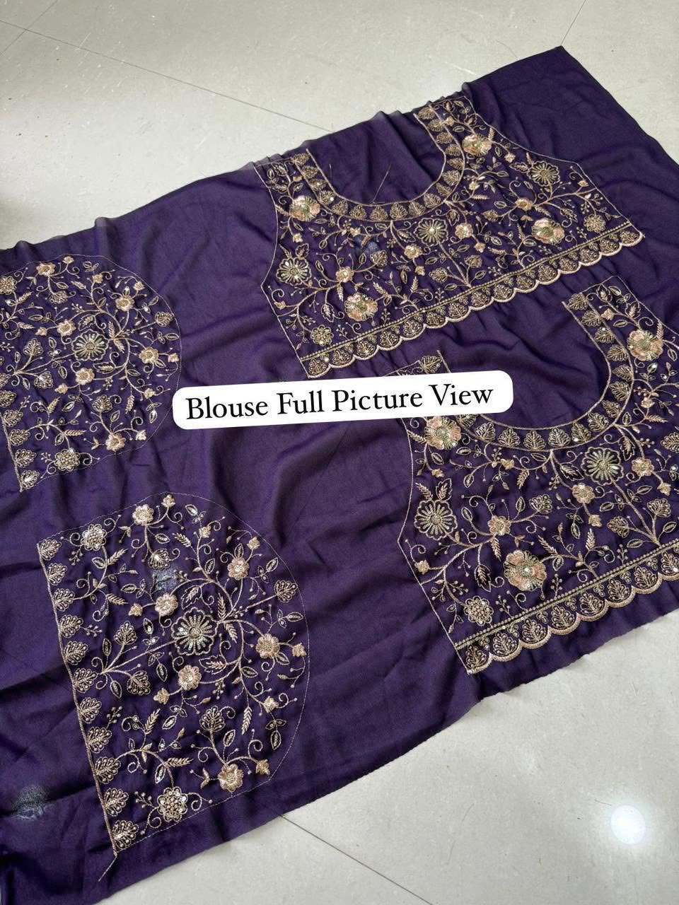 Rama Vol 3 Star Georgette Sequence Work Wholesale Sarees Collection - Thumbnail 14