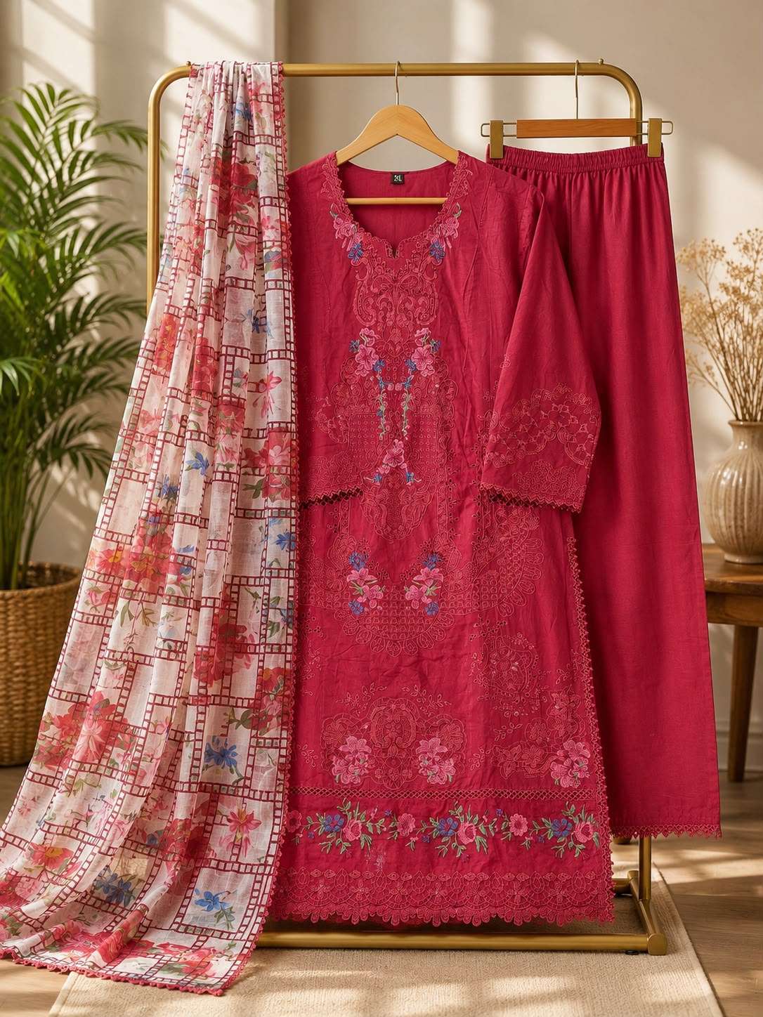 Deepsy Suits Elaf-8 Pure Cotton Wholesale Pakistani Readymade Suit Collection - Image 2