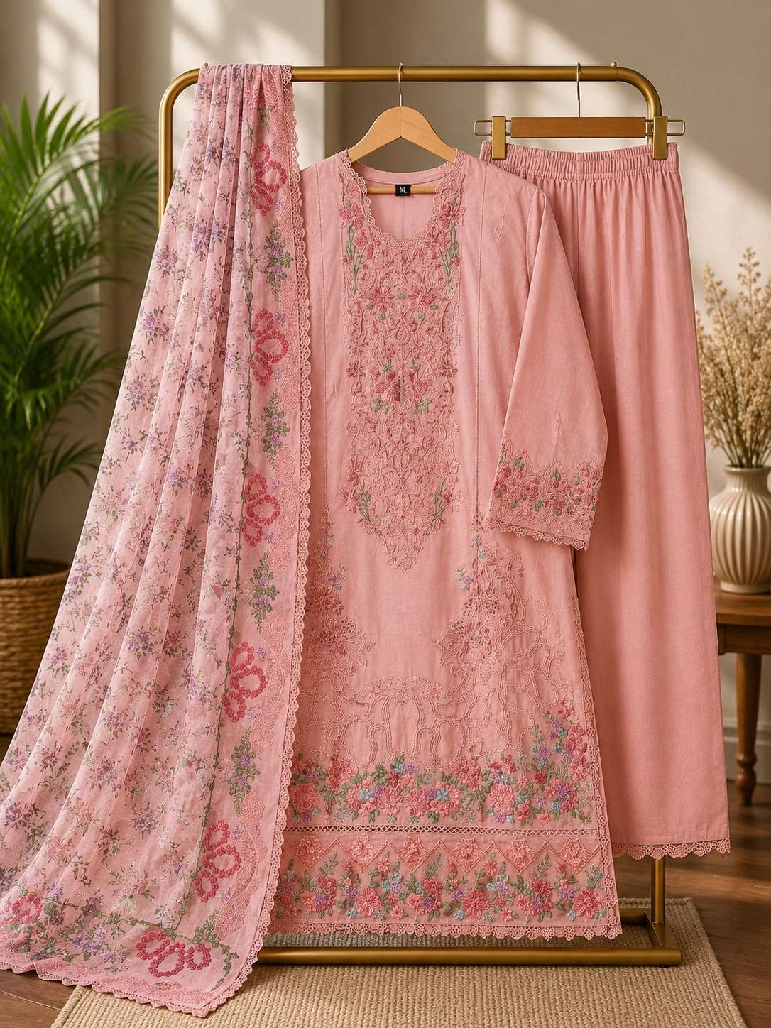 Deepsy Suits Elaf-8 Pure Cotton Wholesale Pakistani Readymade Suit Collection - Image 4