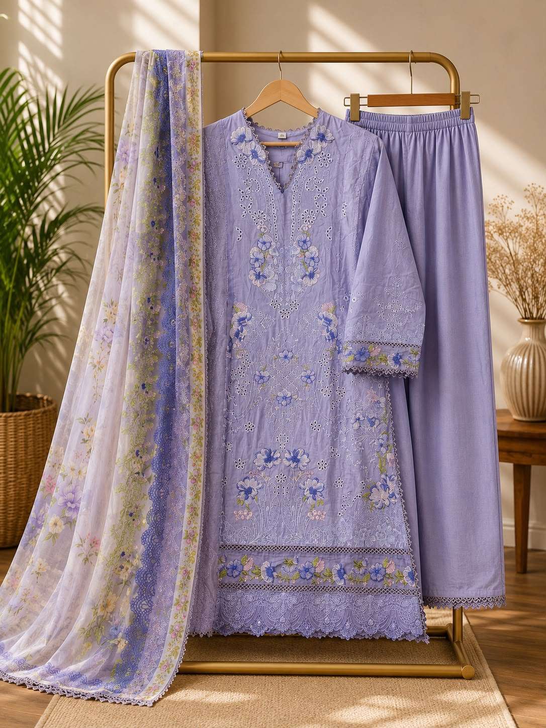 Deepsy Suits Elaf-8 Pure Cotton Wholesale Pakistani Readymade Suit Collection - Image 6